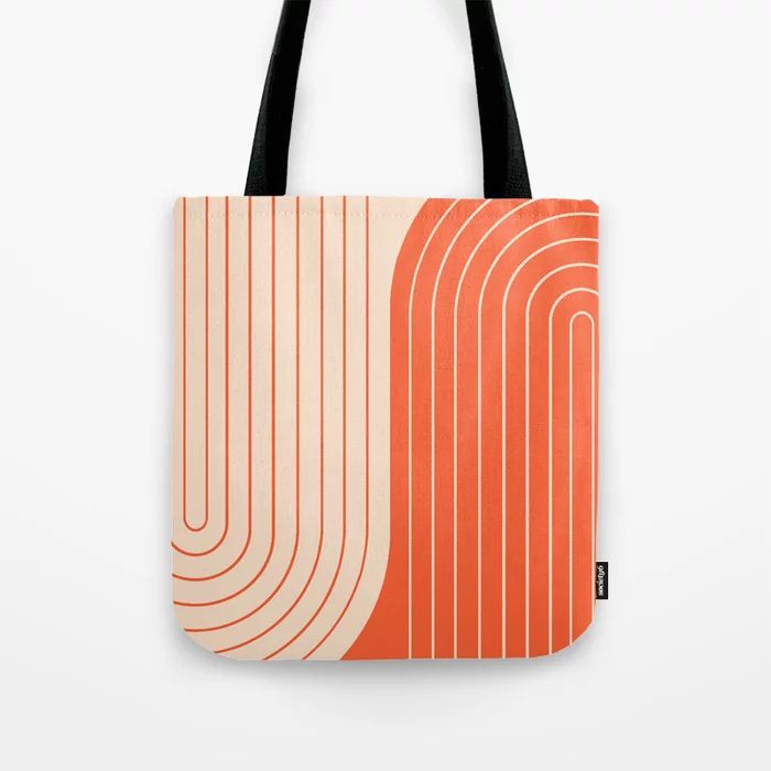 Bold Graphic Canvas Bag