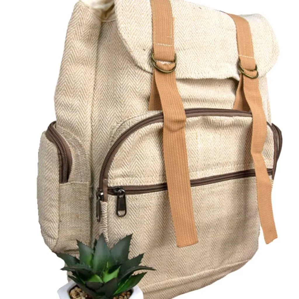 Canvas Zip Backpack