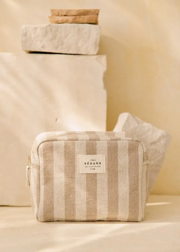 Cotton Toiletry Bag
