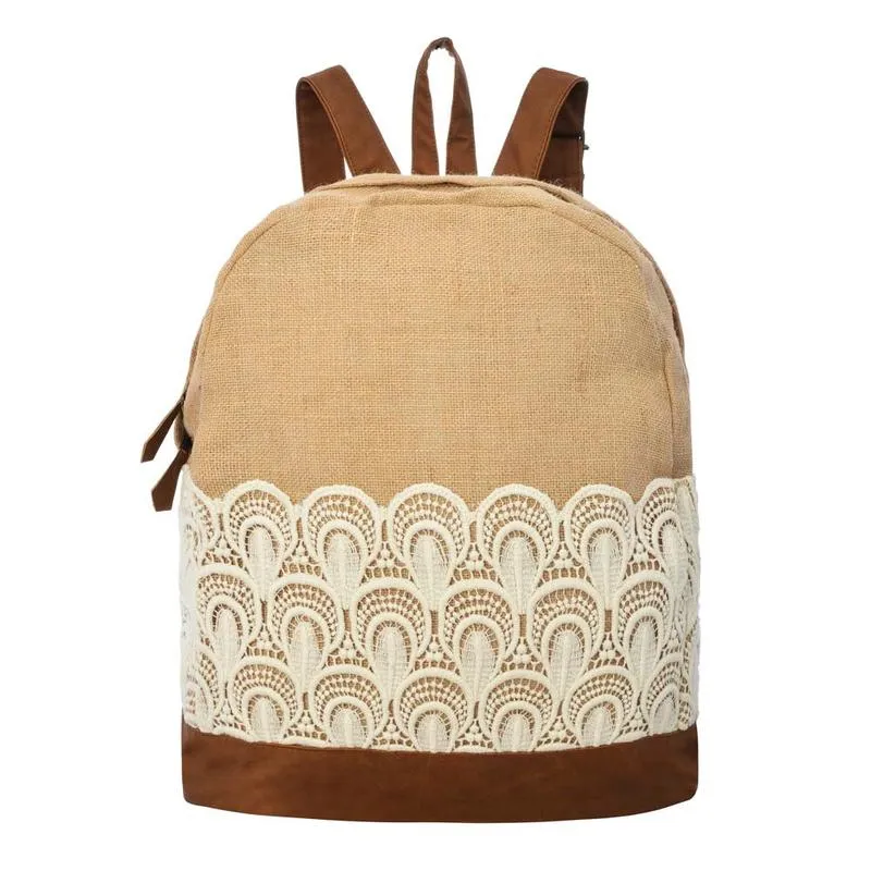 Hiker’s Jute Rucksack