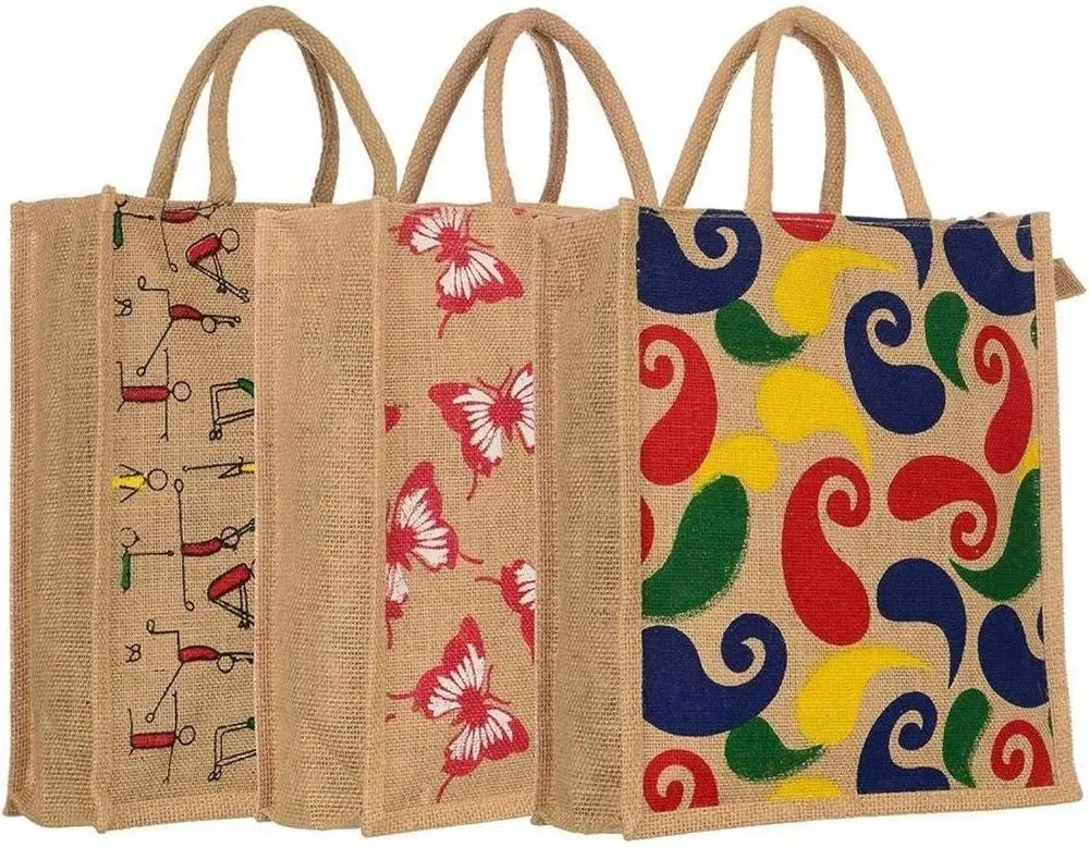 Printed Cotton Carry Bag