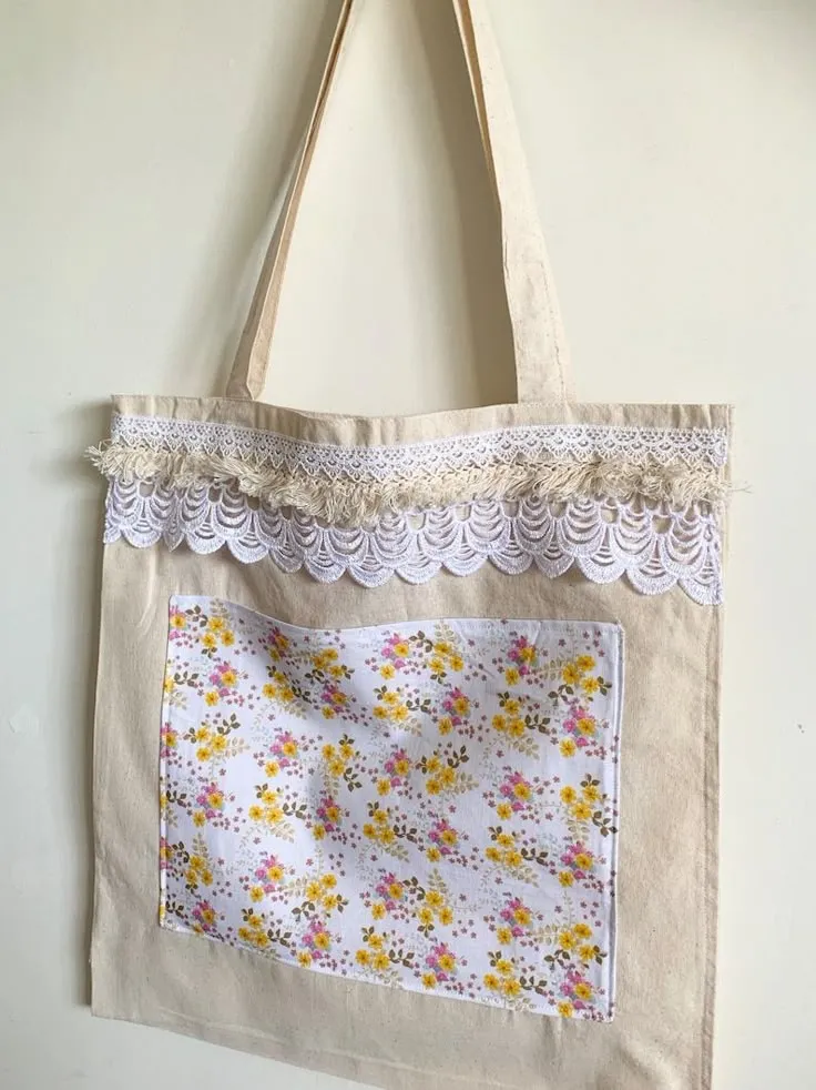Upcycled Market Tote